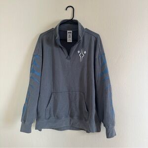 Star Wars Official I Am No Jedi Quarter Zip Sweater
